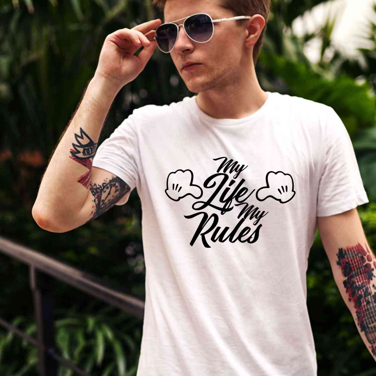 My Life My Rules | Mein Leben Meine Regel Shirt | Fun T-Shirt 
